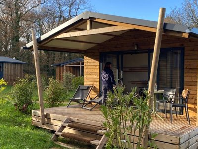 Cliquez pour découvrir toutes les photos de l'HÉBERGEMENT ! chalet - De La Grande Lande photo 6