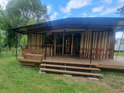 tente en toile et bois - De La Grande Lande photo 2
