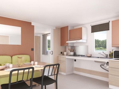 Cliquez pour découvrir toutes les photos de l'HÉBERGEMENT ! mobil-home - Sous Doriat photo 3