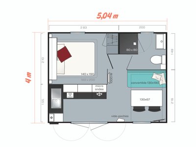 Cliquez pour découvrir toutes les photos de l'HÉBERGEMENT ! mobil-home - Pascalounet photo 6