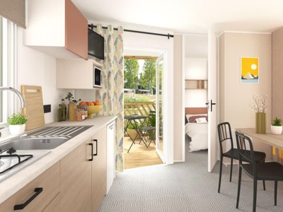 Cliquez pour découvrir toutes les photos de l'HÉBERGEMENT ! mobil-home - Pascalounet photo 2