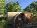 bungalow toilé - camping La Cigaline photo 2