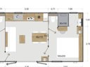 Cliquez pour découvrir toutes les photos de l'HÉBERGEMENT ! mobil-home - camping Paradis - Les Nobis D'Anjou photo 2