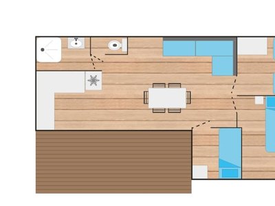 Cliquez pour découvrir toutes les photos de l'HÉBERGEMENT ! chalet - Paradis Val De Trie photo 10