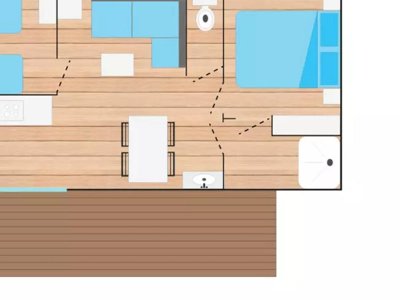 mobil-home - Paradis Val De Trie photo 6