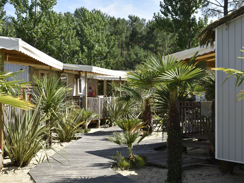 Camping Pas Cher vous présente avec son site Officiel campingpascher.fr, le Camping Lou Pignada classé 5 étoiles, situé sur la commune de Messanges dans le département Landes (Aquitaine) en France. Le camping Lou Pignada vous propose un hébergement de type mobil-home de 27 m² pour 6 personnes (télévision). L'établissement vous propose 12 autres types d'hébergements. Découvrez tous nos séjours à petits prix dans la commune et aux alentours de Messanges du département : Landes (Aquitaine). Les Avis clients pour le Camping Lou Pignada sont excellents avec une note moyenne de 8 sur 10. LacMer, Parc aquatique, Piscine couverte, Piscine extérieure, Animations familiales, Club ados, Club enfants, Aire de jeux enfants, Canoë-kayak, Court de tennis, Cyclisme, Jet-ski, Paddle, Ping-pong, Pétanque, Randonnée, Salle de jeux vidéo, Surf, Terrain de volley-ball, Bar, Dépôt de pain, Plats à emporter, Restaurant, Station-service, Supermarché,... En savoir plus : cliquez-ICI.