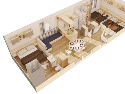 mobil-home - Nantes Camping photo 12