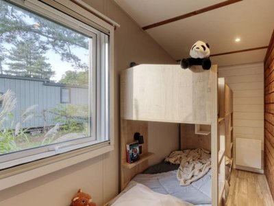 Cliquez pour découvrir toutes les photos de l'HÉBERGEMENT ! chalet - Nantes Camping photo 14