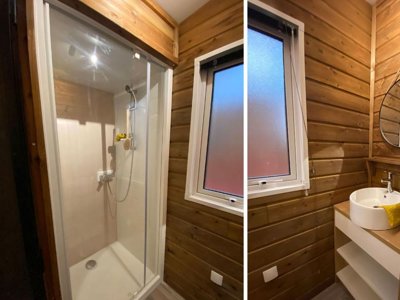 Cliquez pour découvrir toutes les photos de l'HÉBERGEMENT ! chalet - Nantes Camping photo 8