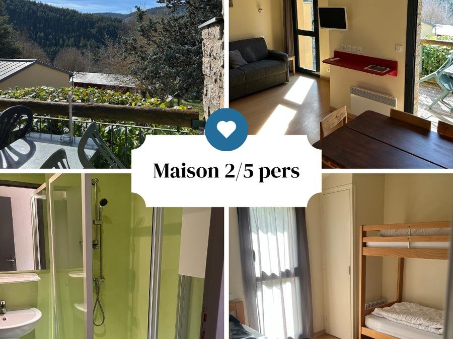 Camping Pas Cher vous présente avec son site Officiel campingpascher.fr, le Village vacances Domaine Aigoual Cévennes classé 3 étoiles, situé sur la commune de Meyrueis dans le département Lozere (Languedoc Roussillon) en France. Le village vacances Domaine Aigoual Cévennes, vous présente un hébergement de type maison de 35 m² pour 2 personnes et télévision. Le village vacances Domaine Aigoual Cévennes vous propose du vendredi 05 juin au vendredi 12 juin 2026 avec une PROMO de DERNIÈRE MINUTE, en promotion à -14% pour 7 nuits à 642,60 € au lieu de 756,0 € soit une Économie de 113,40 €. Cette location propose 24 dates différentes pour réserver votre séjour. Découvrez également les 3 autres gammes d'hébergements du village vacances. Les Avis clients pour le Village vacances Domaine Aigoual Cévennes sont excellents avec une note moyenne de 8 sur 10. Piscine chauffée, Piscine extérieure, Animations familiales, Aire de jeux enfants, Baby-foot, Court de tennis, Flipper, Ping-pong, Pétanque, Randonnée, Terrain multisports, Snack/Bar,... En savoir plus : cliquez-ICI.