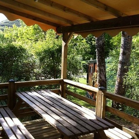 Cliquez pour découvrir toutes les photos de l'HÉBERGEMENT ! mobil-home - Le Jardin Des Cévennes photo 5