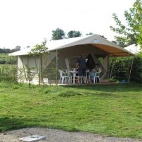Cliquez pour découvrir toutes les photos de l'HÉBERGEMENT ! bungalow toilé - Le Moulin De Rambourg photo 5
