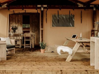 tente en toile et bois - Flower Saint Lambert photo 2