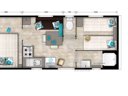 mobil-home - camping Flower Saint Lambert photo 3