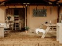 tente en toile et bois - camping Flower Saint Lambert photo 2