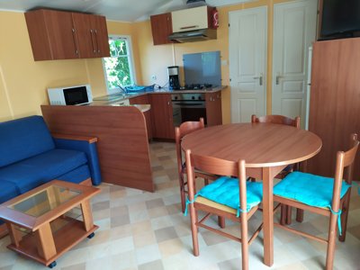 Cliquez pour découvrir toutes les photos de l'HÉBERGEMENT ! mobil-home - A L'Abri De L'Océan photo 18