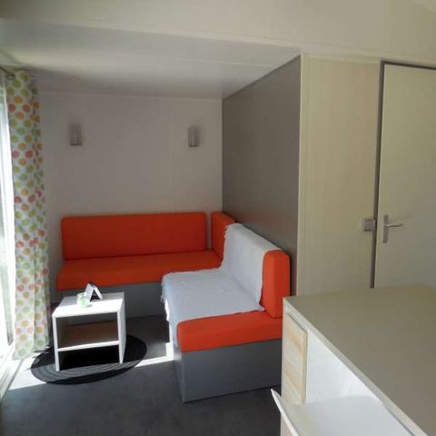 Cliquez pour découvrir toutes les photos de l'HÉBERGEMENT ! mobil-home - Chateau De Bouafles photo 3