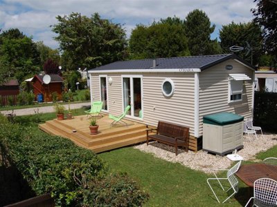 Cliquez pour découvrir toutes les photos de l'HÉBERGEMENT ! mobil-home - Chateau De Bouafles photo 9
