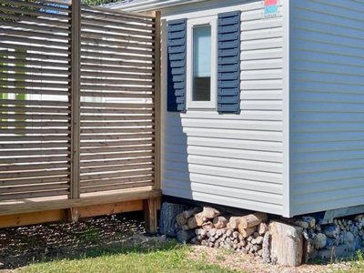 Cliquez pour découvrir toutes les photos de l'HÉBERGEMENT ! mobil-home - Chateau De Bouafles photo 6