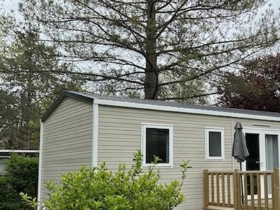 Cliquez pour découvrir toutes les photos de l'HÉBERGEMENT ! mobil-home - Chateau De Bouafles photo 6
