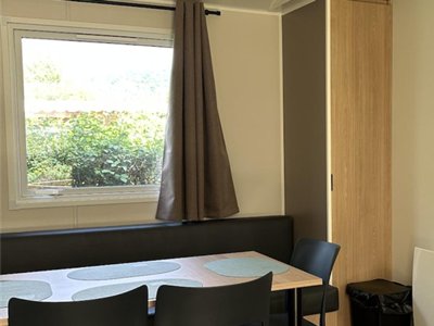 Cliquez pour découvrir toutes les photos de l'HÉBERGEMENT ! mobil-home - Chateau De Bouafles photo 2