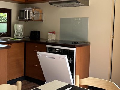 Cliquez pour découvrir toutes les photos de l'HÉBERGEMENT ! mobil-home - Chateau De Bouafles photo 3
