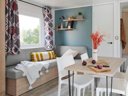 Cliquez pour découvrir toutes les photos de l'HÉBERGEMENT ! mobil-home - camping Chateau De Bouafles photo 3