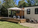 Cliquez pour découvrir toutes les photos de l'HÉBERGEMENT ! mobil-home - camping Chateau De Bouafles photo 2