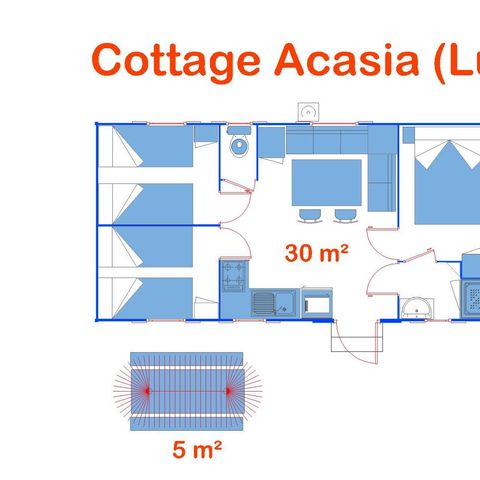 Cliquez pour découvrir toutes les photos de l'HÉBERGEMENT ! mobil-home - La Torre Del Sol photo 3