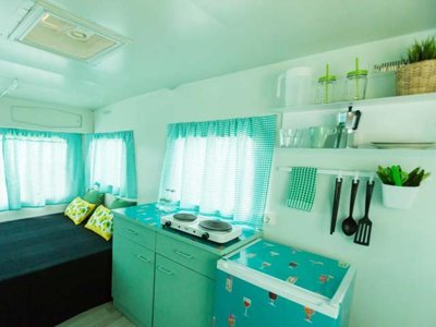 Cliquez pour découvrir toutes les photos de l'HÉBERGEMENT ! caravane - Miramar photo 2