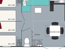Cliquez pour découvrir toutes les photos de l'HÉBERGEMENT ! mobil-home - camping Paradis - L'Europe photo 6