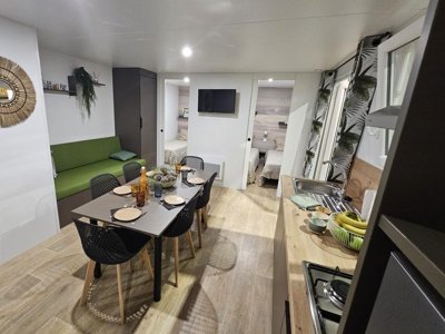 Cliquez pour découvrir toutes les photos de l'HÉBERGEMENT ! mobil-home - Sites Et Paysages - Les Pinèdes photo 2
