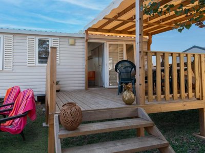 Cliquez pour découvrir toutes les photos de l'HÉBERGEMENT ! mobil-home - Club La Côte Des Roses 4* - MS VACANCES photo 2