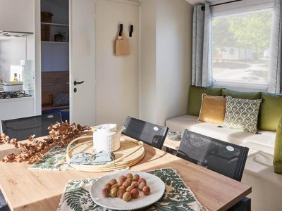 Cliquez pour découvrir toutes les photos de l'HÉBERGEMENT ! mobil-home - Club La Côte Des Roses 4* - MS VACANCES photo 2