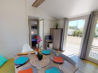 Cliquez pour découvrir toutes les photos de l'HÉBERGEMENT ! mobil-home - CAMPASUN Les Hautes Prairies photo 6