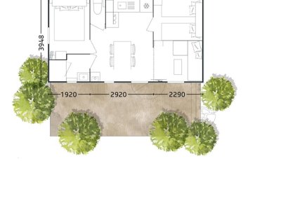 Cliquez pour découvrir toutes les photos de l'HÉBERGEMENT ! mobil-home - L'Albizia photo 8