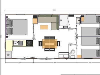 mobil-home - L'Albizia photo 2