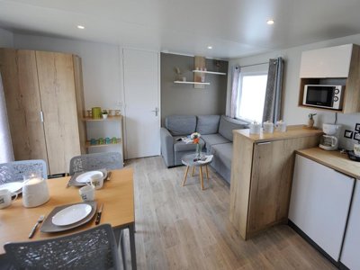Cliquez pour découvrir toutes les photos de l'HÉBERGEMENT ! mobil-home - Domaine De La Roselière photo 2