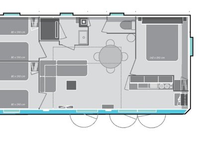 Cliquez pour découvrir toutes les photos de l'HÉBERGEMENT ! mobil-home - Oléron Loisirs photo 4