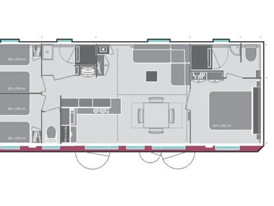 Cliquez pour découvrir toutes les photos de l'HÉBERGEMENT ! mobil-home - Oléron Loisirs photo 4
