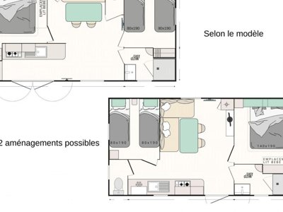 Cliquez pour découvrir toutes les photos de l'HÉBERGEMENT ! mobil-home - Oléron Loisirs photo 3