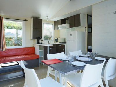 Cliquez pour découvrir toutes les photos de l'HÉBERGEMENT ! mobil-home - Le Bois Soleil photo 2
