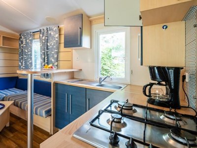 Cliquez pour découvrir toutes les photos de l'HÉBERGEMENT ! mobil-home - Le Bois Soleil photo 2