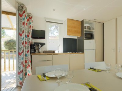 Cliquez pour découvrir toutes les photos de l'HÉBERGEMENT ! mobil-home - Le Bois Soleil photo 4