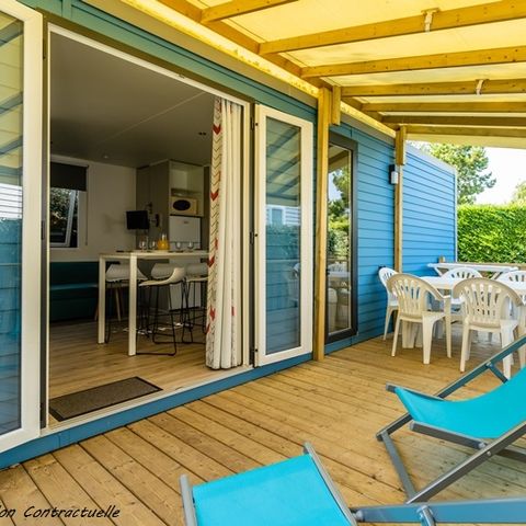 Cliquez pour découvrir toutes les photos de l'HÉBERGEMENT ! mobilhome - Le Bois Soleil photo 2