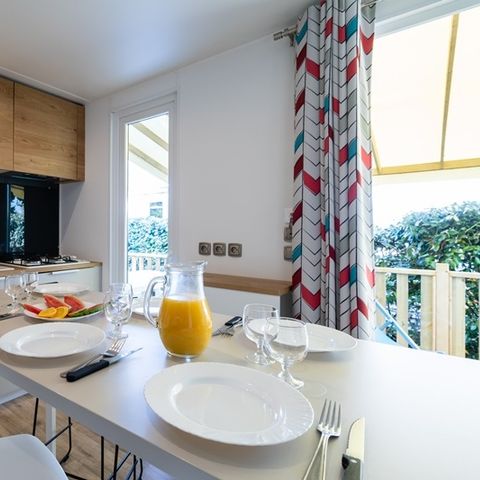 Cliquez pour découvrir toutes les photos de l'HÉBERGEMENT ! mobilhome - Le Bois Soleil photo 4