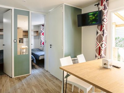 Cliquez pour découvrir toutes les photos de l'HÉBERGEMENT ! mobil-home - Le Bois Soleil photo 3