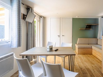 Cliquez pour découvrir toutes les photos de l'HÉBERGEMENT ! mobil-home - Le Bois Soleil photo 2