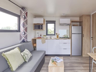 Cliquez pour découvrir toutes les photos de l'HÉBERGEMENT ! mobil-home - Le Bois Soleil photo 4