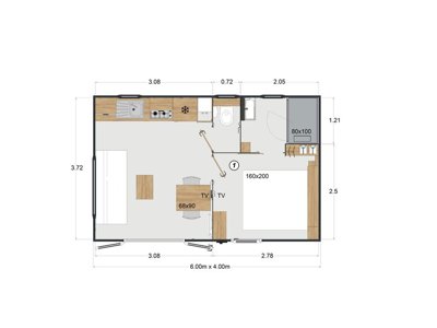 Cliquez pour découvrir toutes les photos de l'HÉBERGEMENT ! mobil-home - Le Bois Soleil photo 9